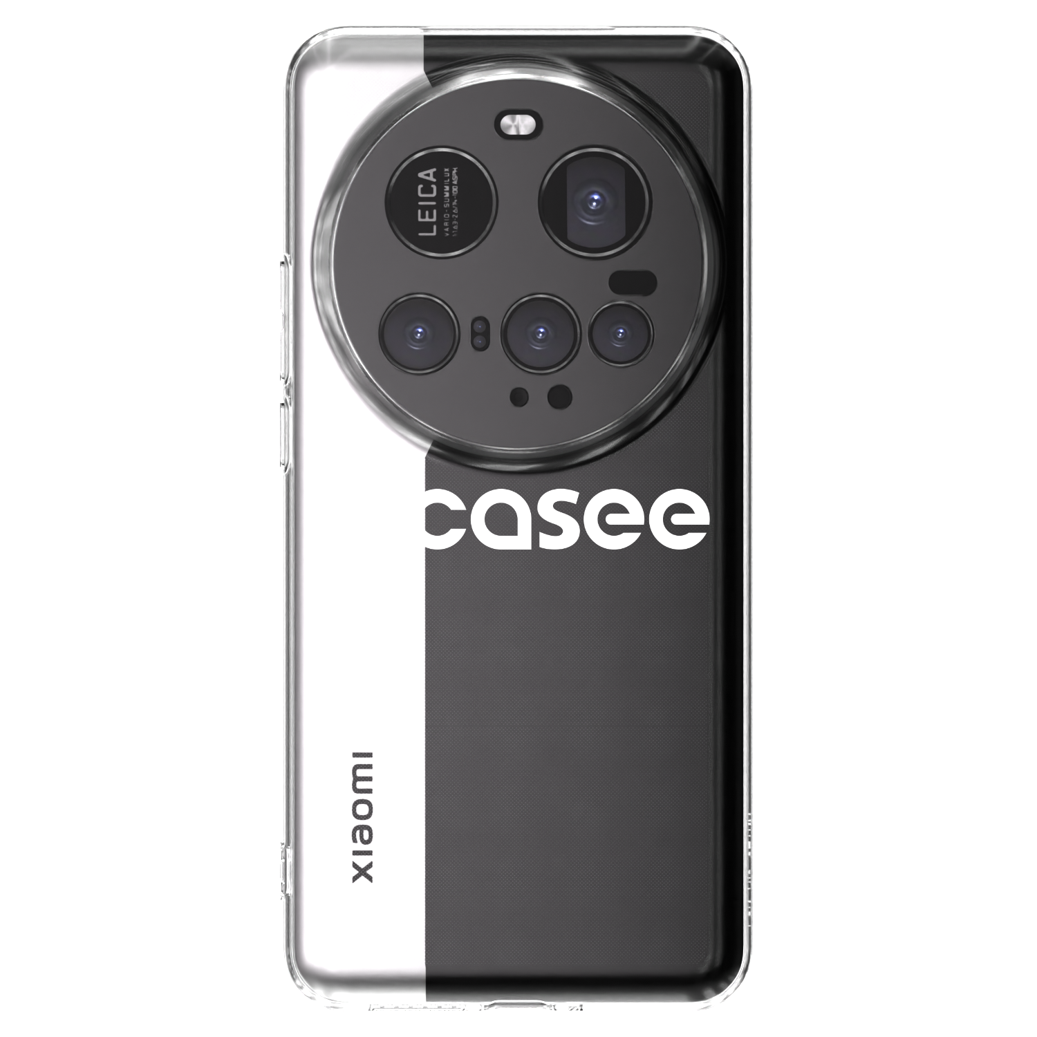 Picasee silikonowe przeźroczyste etui na Xiaomi 15 Ultra - Picasee - new logo - white