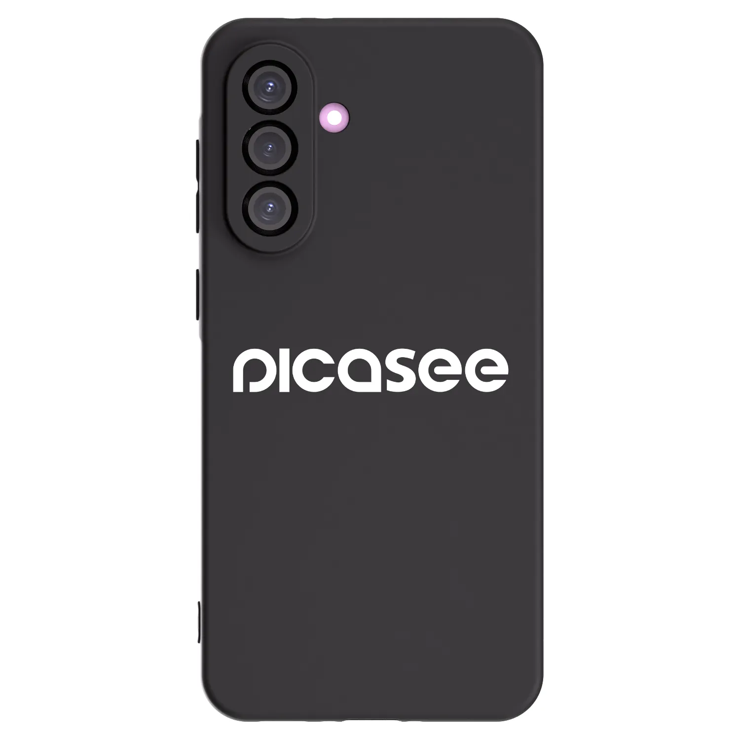 Picasee silikonowe czarne etui na Samsung Galaxy A56 5G A566B - Picasee - new logo - white
