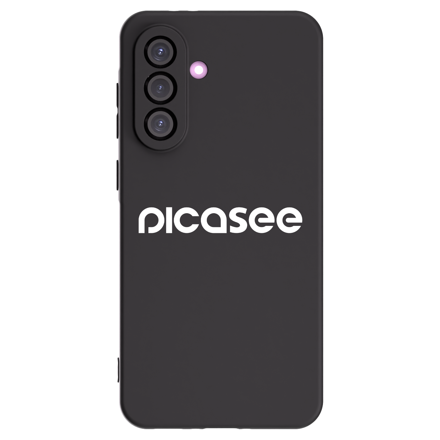 Picasee silikonowe czarne etui na Samsung Galaxy A36 5G - Picasee - new logo - white