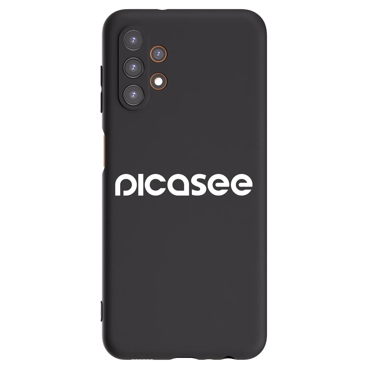 Picasee silikonowe czarne etui na Samsung Galaxy A13 5G - Picasee - new logo - white