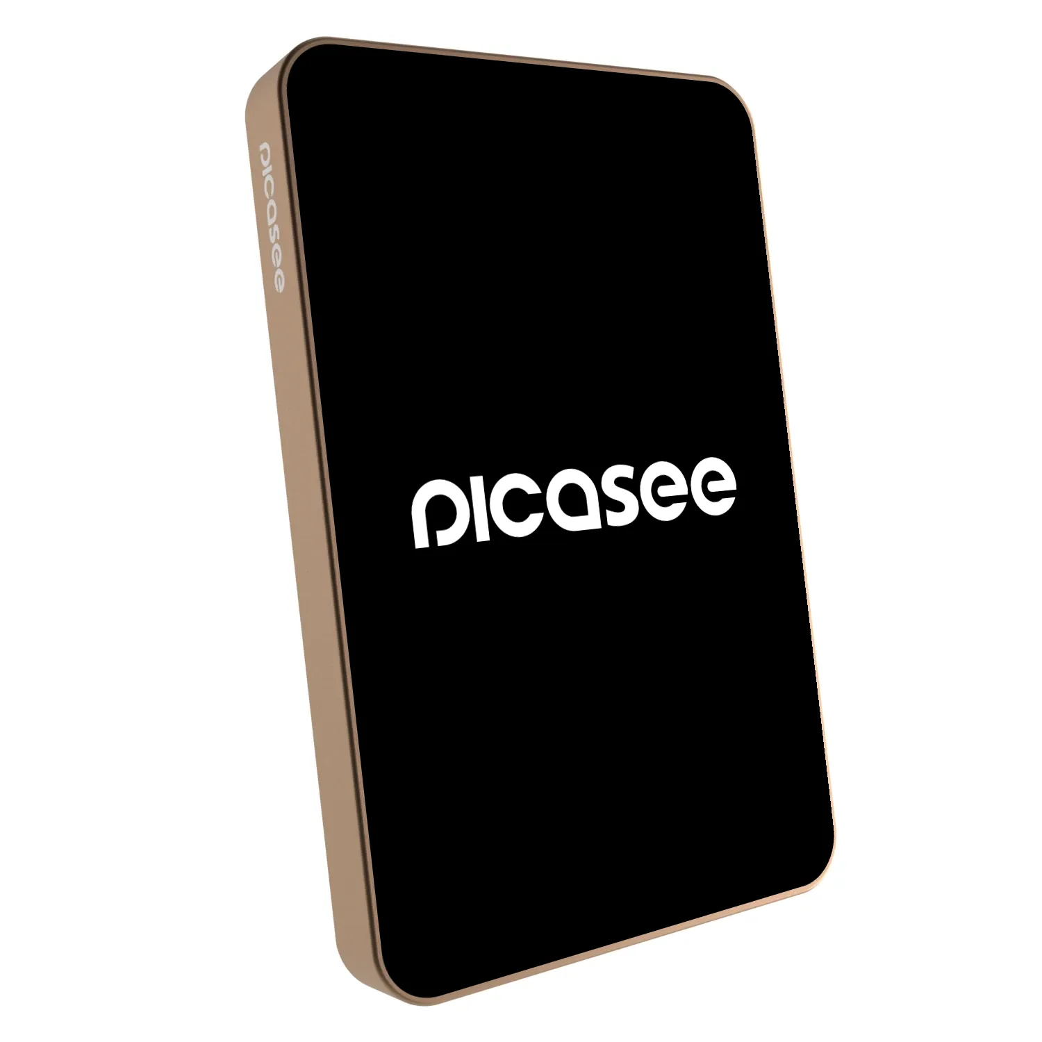 Picasee Powerbank z MagSafe 5 000 mAh Złoty - Picasee - new logo - white