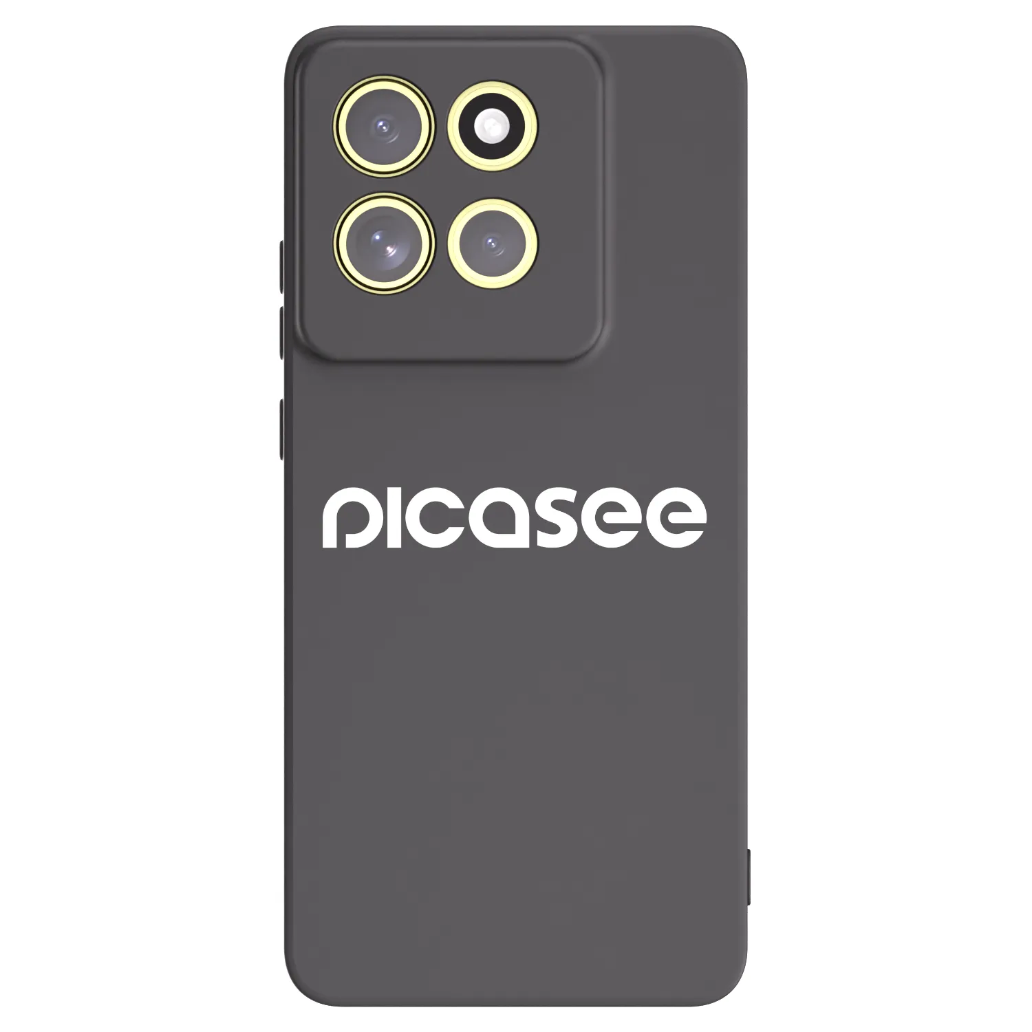 Picasee silikonowe czarne etui na Motorola Moto G86 5G - Picasee - new logo - white