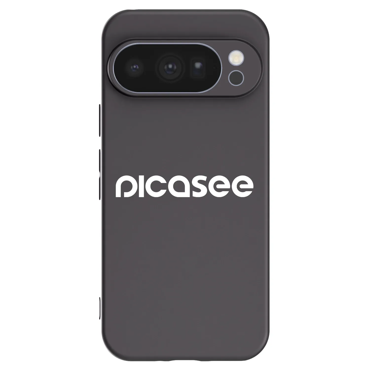 Picasee silikonowe czarne etui na Google Pixel 10 Pro - Picasee - new logo - white