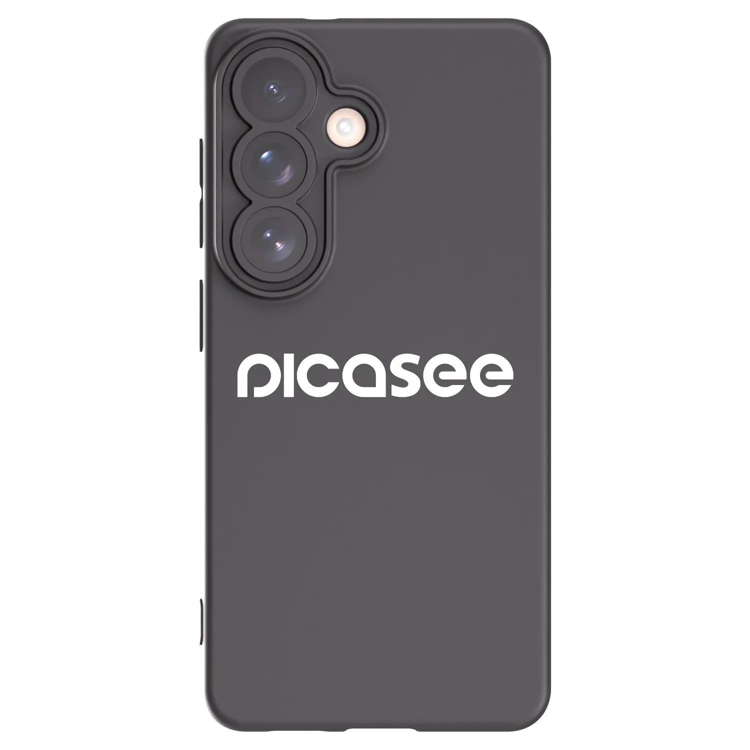 Picasee silikonowe czarne etui na Samsung Galaxy S26 - Picasee - new logo - white