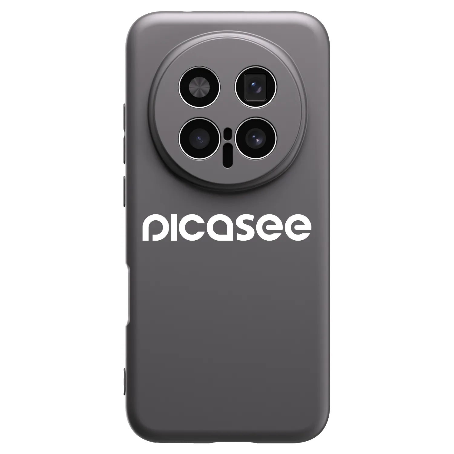 Picasee silikonowe czarne etui na Honor Magic8 Pro 5G - Picasee - new logo - white