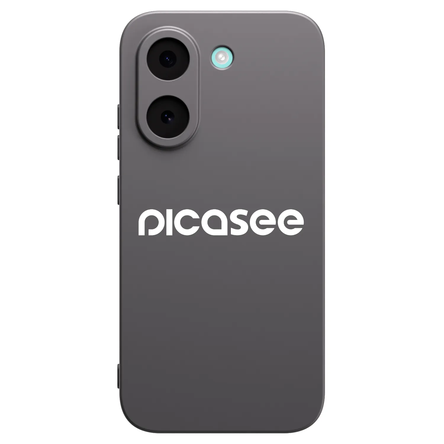 Picasee silikonowe czarne etui na Xiaomi Poco X8 Pro - Picasee - new logo - white