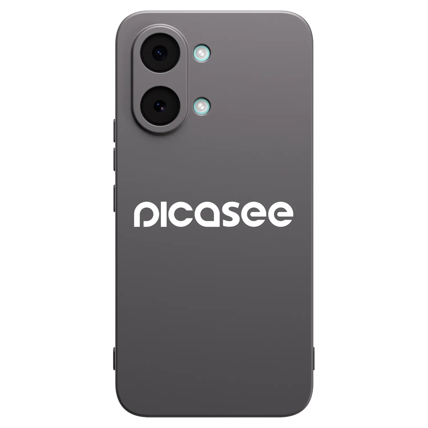Picasee silikonowe czarne etui na Xiaomi Poco X8 Pro Max - Picasee - new logo - white