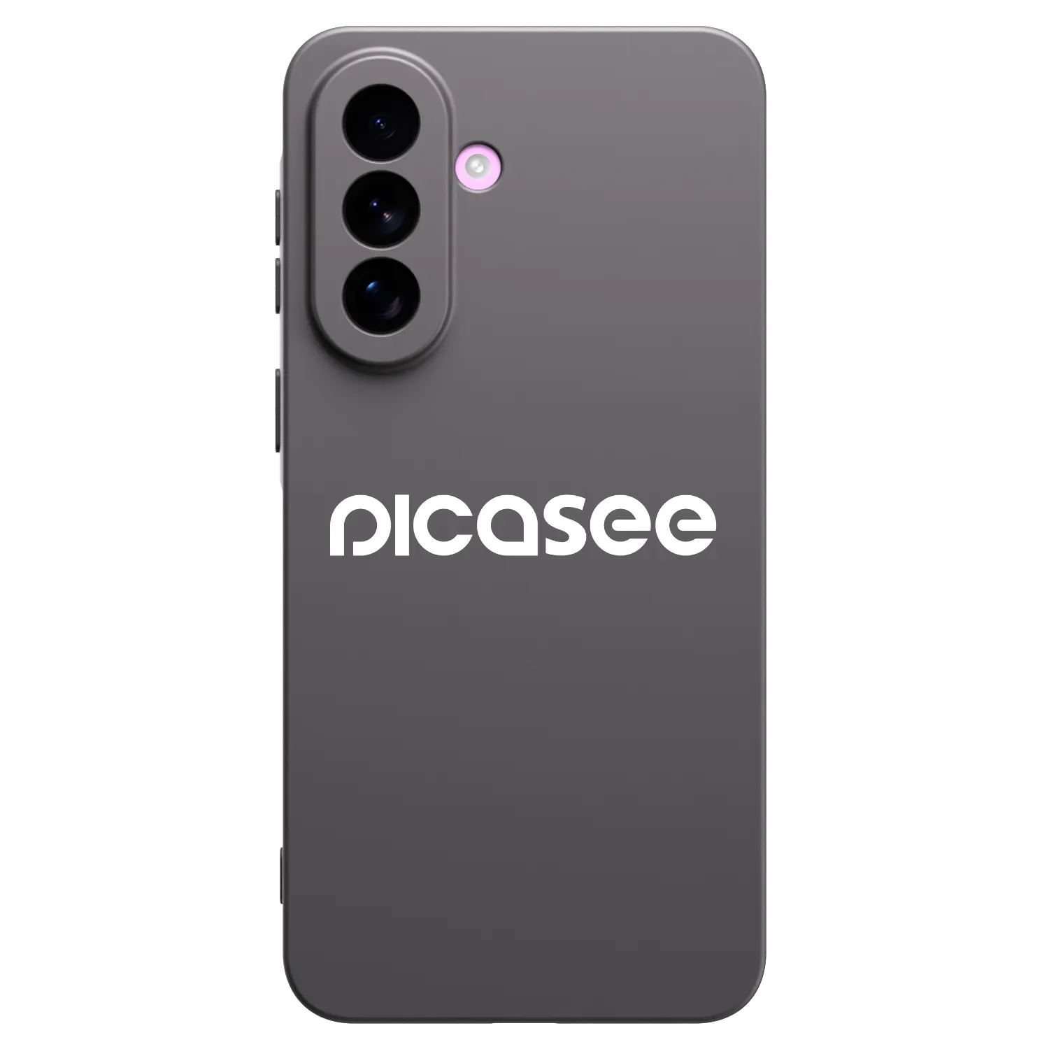 Picasee silikonowe czarne etui na Samsung Galaxy A57 5G - Picasee - new logo - white