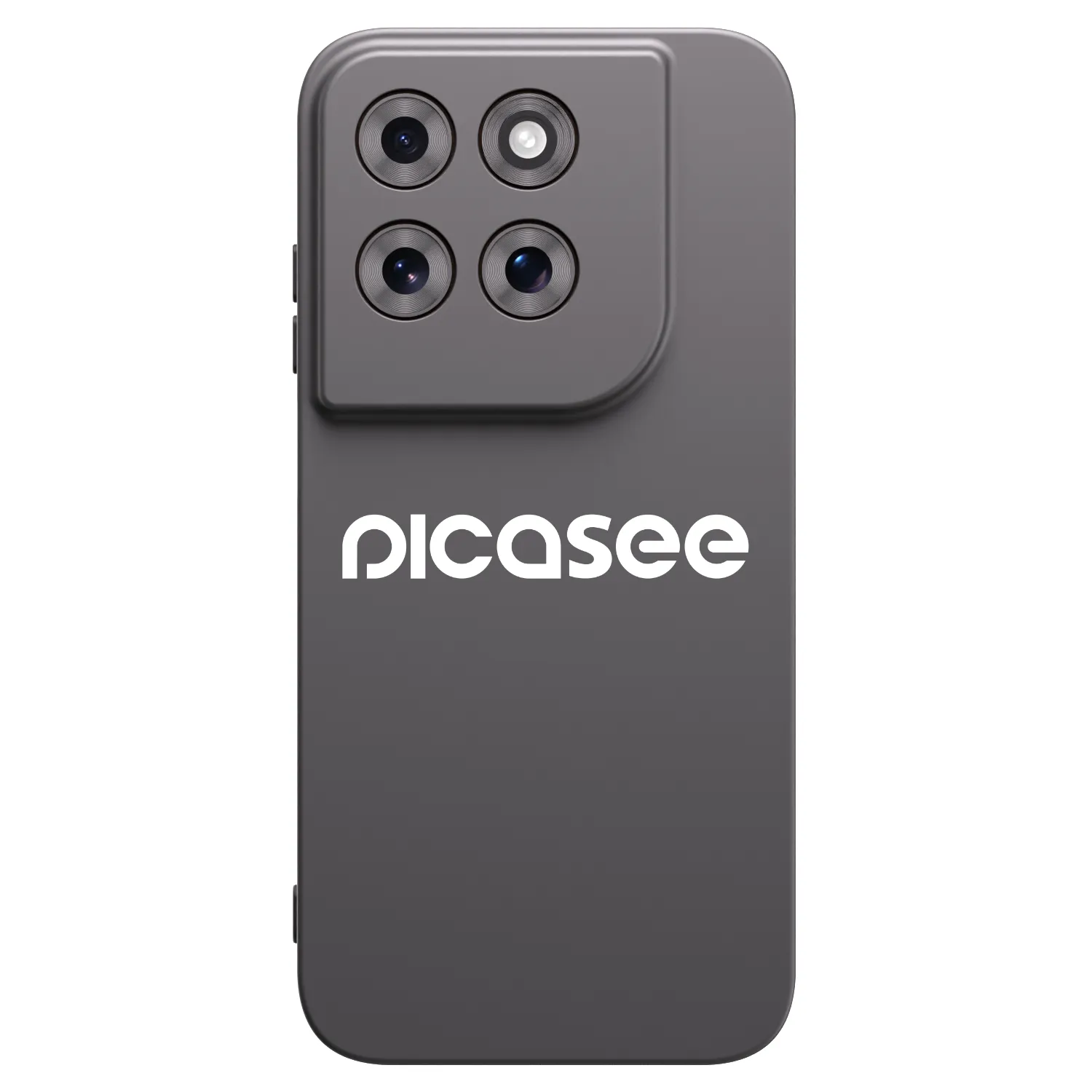 Picasee silikonowe czarne etui na Motorola Moto G77 - Picasee - new logo - white