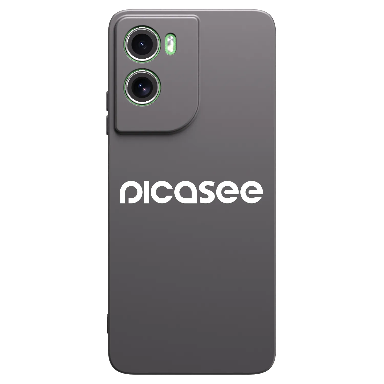 Picasee silikonowe czarne etui na Motorola Moto G06 - Picasee - new logo - white