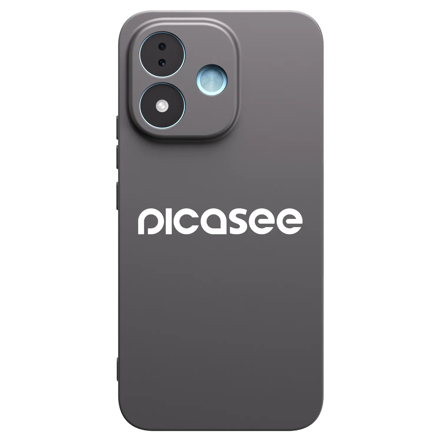 Picasee silikonowe czarne etui na Xiaomi Redmi Note 17 5G - Picasee - new logo - white