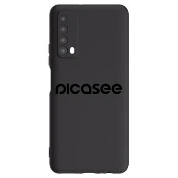 Picasee silikonowe czarne etui na Huawei P Smart 2021 - Picasee - new logo - black