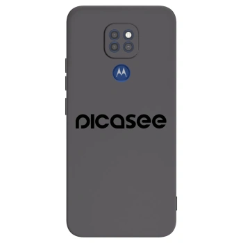 Etui na Motorola Moto G9 Play - Picasee - new logo - black