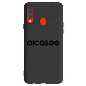 Etui na Samsung Galaxy A20s - Picasee - new logo - black