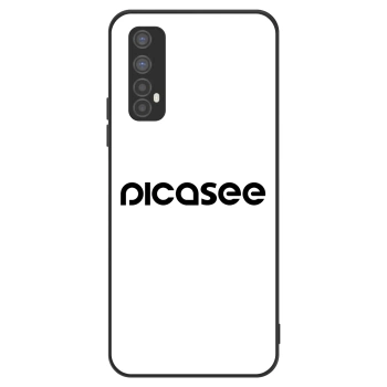 Etui na Realme 7 - Picasee - new logo - black