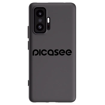 Picasee silikonowe czarne etui na Xiaomi 11T - Picasee - new logo - black