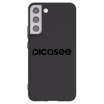 Picasee silikonowe czarne etui na Samsung Galaxy S22+ 5G - Picasee - new logo - black