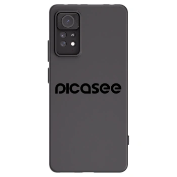 Picasee silikonowe czarne etui na Xiaomi Redmi Note 11 Pro 5G - Picasee - new logo - black