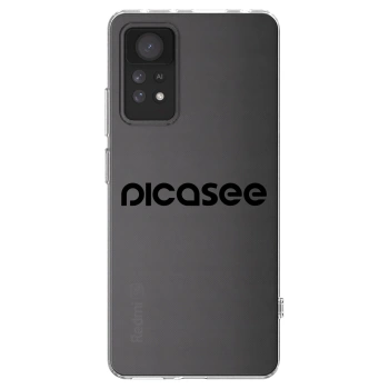 Picasee silikonowe przeźroczyste etui na Xiaomi Redmi Note 11 Pro 5G - Picasee - new logo - black