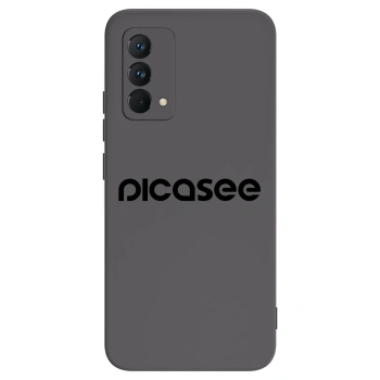 Picasee silikonowe czarne etui na Realme GT Master Edition 5G - Picasee - new logo - black