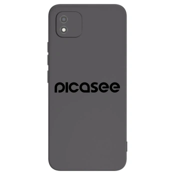 Picasee silikonowe czarne etui na Realme C11 (2021) - Picasee - new logo - black