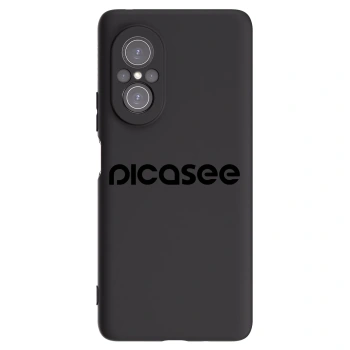 Picasee silikonowe czarne etui na Huawei Nova 9 SE - Picasee - new logo - black