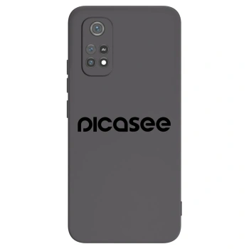 Picasee silikonowe czarne etui na Xiaomi Poco M4 Pro - Picasee - new logo - black
