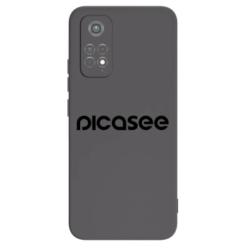 Picasee silikonowe czarne etui na Xiaomi Redmi Note 11S 5G - Picasee - new logo - black