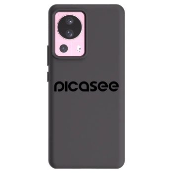 Picasee silikonowe czarne etui na Xiaomi 13 Lite - Picasee - new logo - black