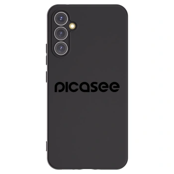 Picasee silikonowe czarne etui na Samsung Galaxy A34 5G A346B - Picasee - new logo - black