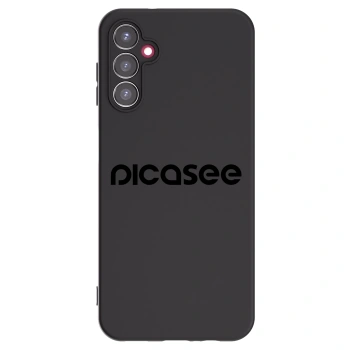Picasee silikonowe czarne etui na Samsung Galaxy A14 5G A146P - Picasee - new logo - black