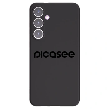 Picasee silikonowe czarne etui na Samsung Galaxy S24+ S926B 5G - Picasee - new logo - black