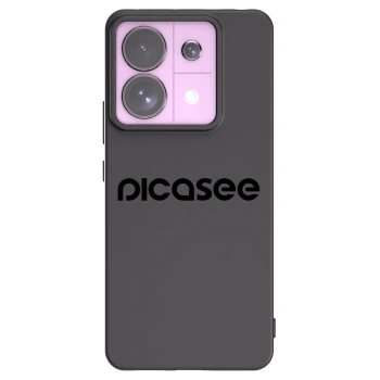 Picasee silikonowe czarne etui na Xiaomi Redmi Note 13 Pro 5G - Picasee - new logo - black