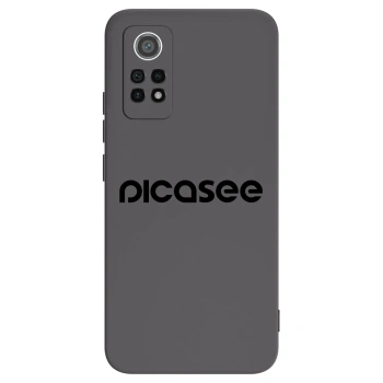 Picasee silikonowe czarne etui na Xiaomi Redmi Note 12 Pro 4G - Picasee - new logo - black