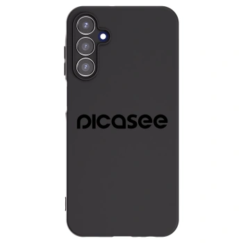 Picasee silikonowe czarne etui na Samsung Galaxy A15 A156B 5G - Picasee - new logo - black