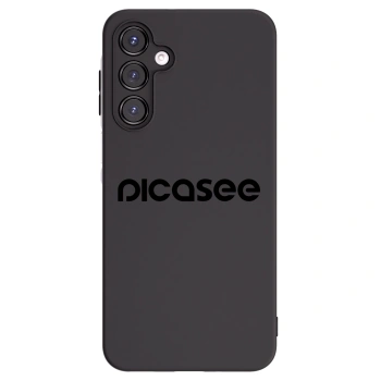 Picasee silikonowe czarne etui na Samsung Galaxy A16 5G - Picasee - new logo - black
