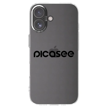 Picasee silikonowe przeźroczyste etui na Apple iPhone 17 - Picasee - new logo - black
