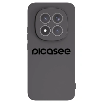 Picasee silikonowe czarne etui na Xiaomi Redmi Note 15 Pro+ - Picasee - new logo - black