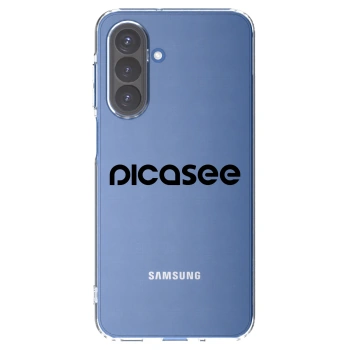 Picasee silikonowe przeźroczyste etui na Samsung Galaxy A17 5G - Picasee - new logo - black