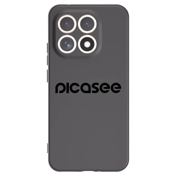 Picasee silikonowe czarne etui na Xiaomi 15T - Picasee - new logo - black