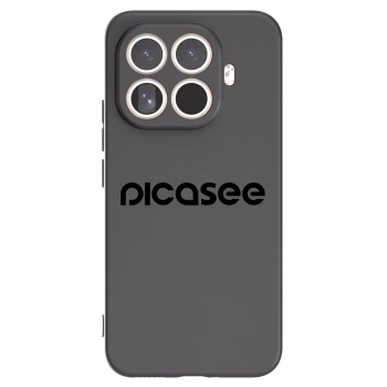 Picasee silikonowe czarne etui na Xiaomi 15T Pro - Picasee - new logo - black