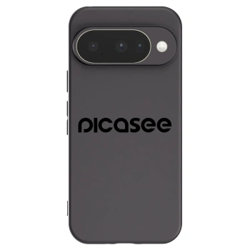 Picasee silikonowe czarne etui na Google Pixel 10 - Picasee - new logo - black