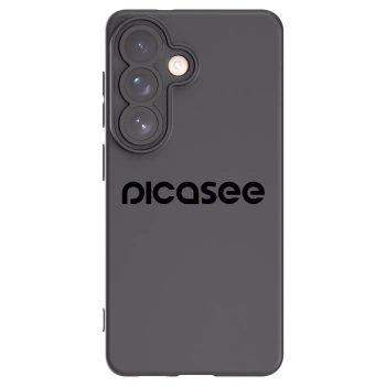 Picasee silikonowe czarne etui na Samsung Galaxy S26 - Picasee - new logo - black