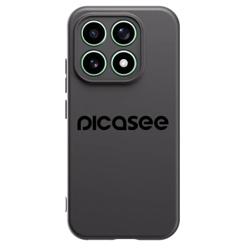 Picasee silikonowe czarne etui na Xiaomi 17 - Picasee - new logo - black