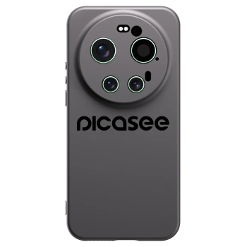 Picasee silikonowe czarne etui na Xiaomi 17 Ultra - Picasee - new logo - black