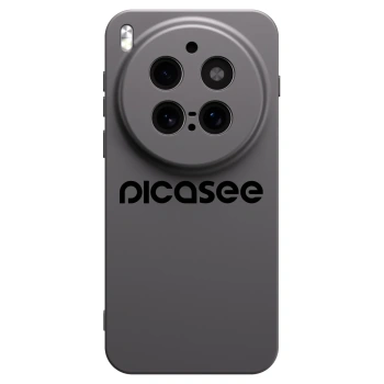 Picasee silikonowe czarne etui na Vivo X300 Pro - Picasee - new logo - black