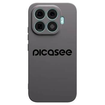 Picasee silikonowe czarne etui na Xiaomi 17T - Picasee - new logo - black
