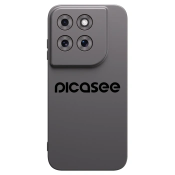 Picasee silikonowe czarne etui na Motorola Moto G77 - Picasee - new logo - black