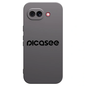 Picasee silikonowe czarne etui na Google Pixel 10a - Picasee - new logo - black