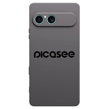 Picasee silikonowe czarne etui na Sony Xperia 10 VII - Picasee - new logo - black